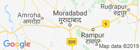 Moradabad map